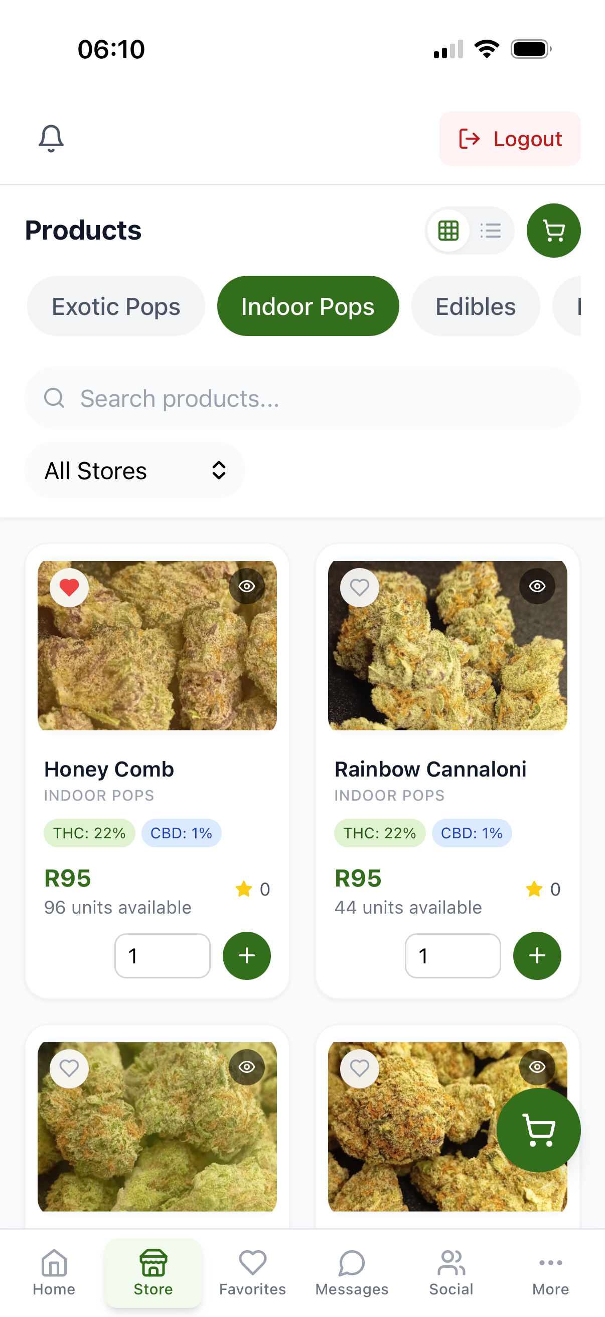 Storefront - Product Browsing